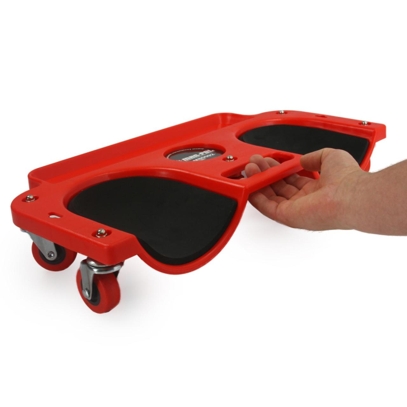 Візок підколінник з органайзером MarPol 505×260×90мм для СТО на колесах