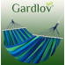 Гамак садовий двомісний в чохлі max 150 кг синьозелений