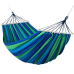 Гамак садовий двомісний в чохлі max 150 кг синьозелений