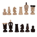 Шахи дерев“яні грабові класичні з флокованими вставками для фігур в замиканій шахівниці