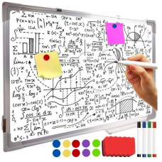 Дошка магнітна для сухого стирання маркери магніти губка 40х60см