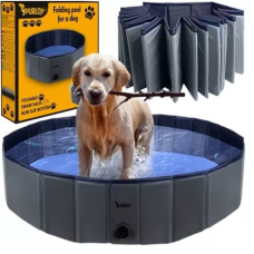Басейн для домашніх тварин 120х30 см синьосірий