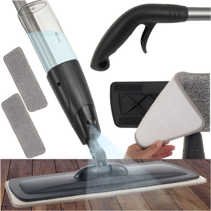 Плоска Швабра з Розпилювачем RUHHY Чистота та Комфорт Одним Рухом