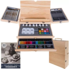 Набір для малювання в чемодані 82 елементи Все для творчості в одному місці