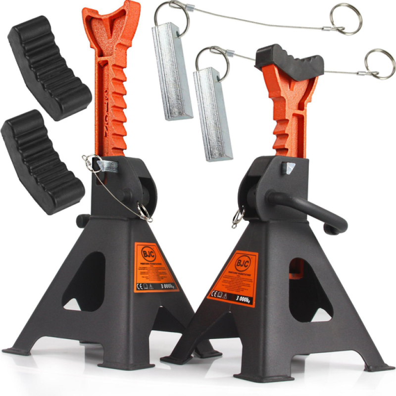 Промислові підставки для автомобіля з механічним замком 3т BJC Mar-Pol надійна підтримка для вашого авто