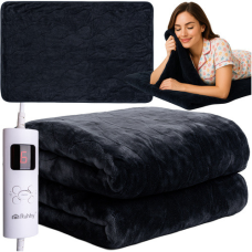 Електроковдра Ruhhy 180x130 см Велика Двоспальна Ковдра з Підігрівом, 6 Режимів та Термостатом