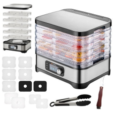 Сушарка для грибів овочів фруктів РК дисплей 10 л програмування до 72 год