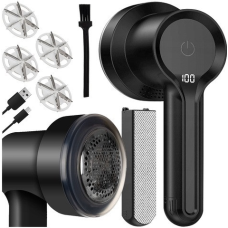 Машинка для видалення катишків зі светрів оббивки та тканин потужна для видалення пуху та ворсу з одягу та меблів