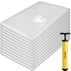 Набір вакуумних пакетів 10 шт повітряний насос для відкачування повітря