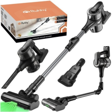 Бездротовий вертикальний пилосос 400 Вт зі світлодіодним підсвічуванням потужність зручність та чистота чорний