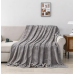 Ковдра 1,6х2м - сіра Ruhhy мікрофіброва ковдра, літня ковдра, легка постіль.