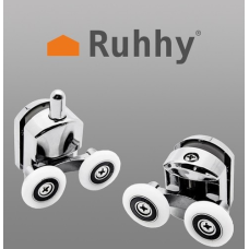 Комплект ролики для душових кабін та гідромасажних боксів 8 шт. Ruhhy ролики для гідромасажних боксів