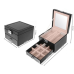 Шкатулка для ювелірних виробів BEAUTYLUSHH елегантний органайзер для прикрас з дзеркалом і ключем