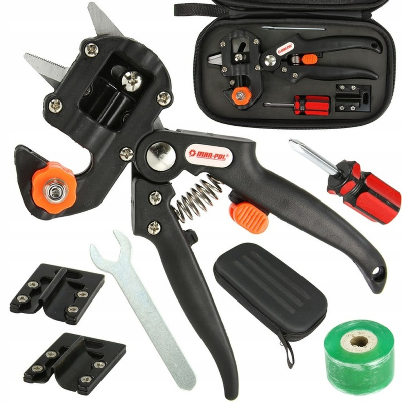 Ножиці для прививки GRAFTTRUBBLE — Професійний інструмент для садівників та любителів з U, V та Ω