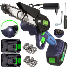 Акумуляторна пила для гілок CATA – потужний та компактний інструмент для саду 2 x акумулятор 21 В (2,0 Ач)