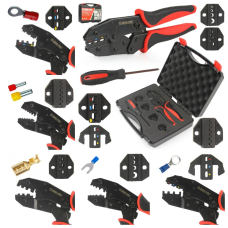 Кліщі-кримпер Mar-Pol з насадками – універсальний інструмент для електромонтажу