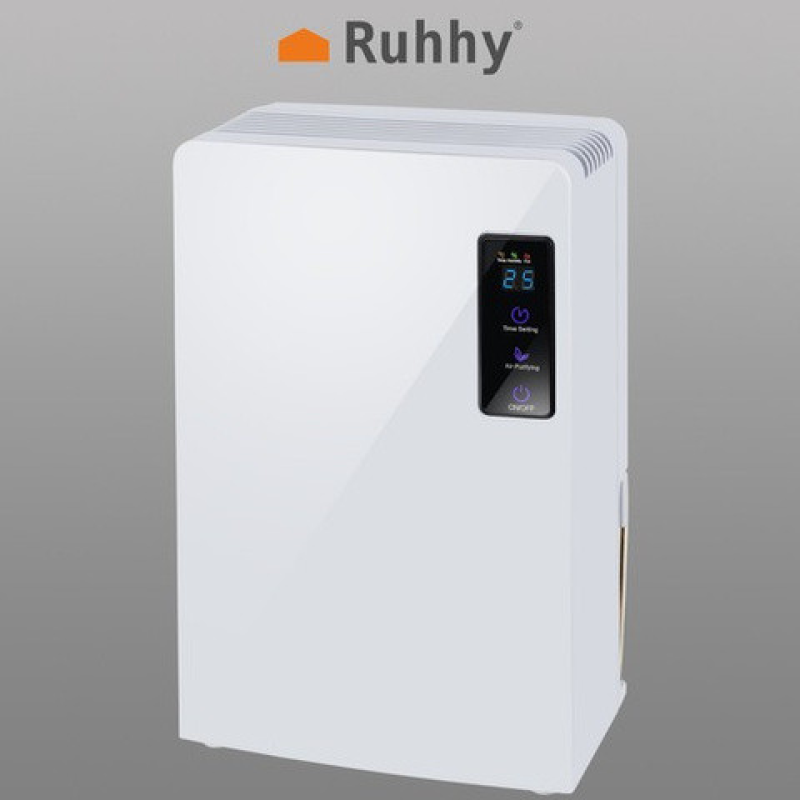 Осушувач повітря + очищувач повітря 2 в 1 з шлангом для скиду води, УФ-лампою та TiO2